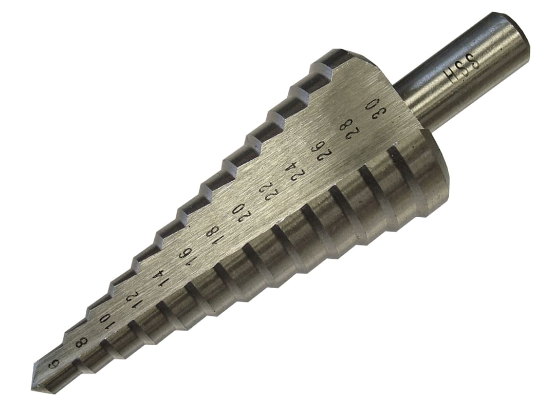 Faithfull HSS Step Drill Bit 6-30mm FAISD630 - Image 10