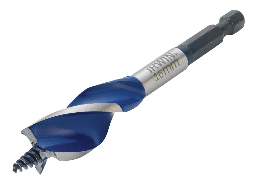 Irwin Blue Groove 6X Stubby Wood Bit 16 X 100Mm - Black - Image 9