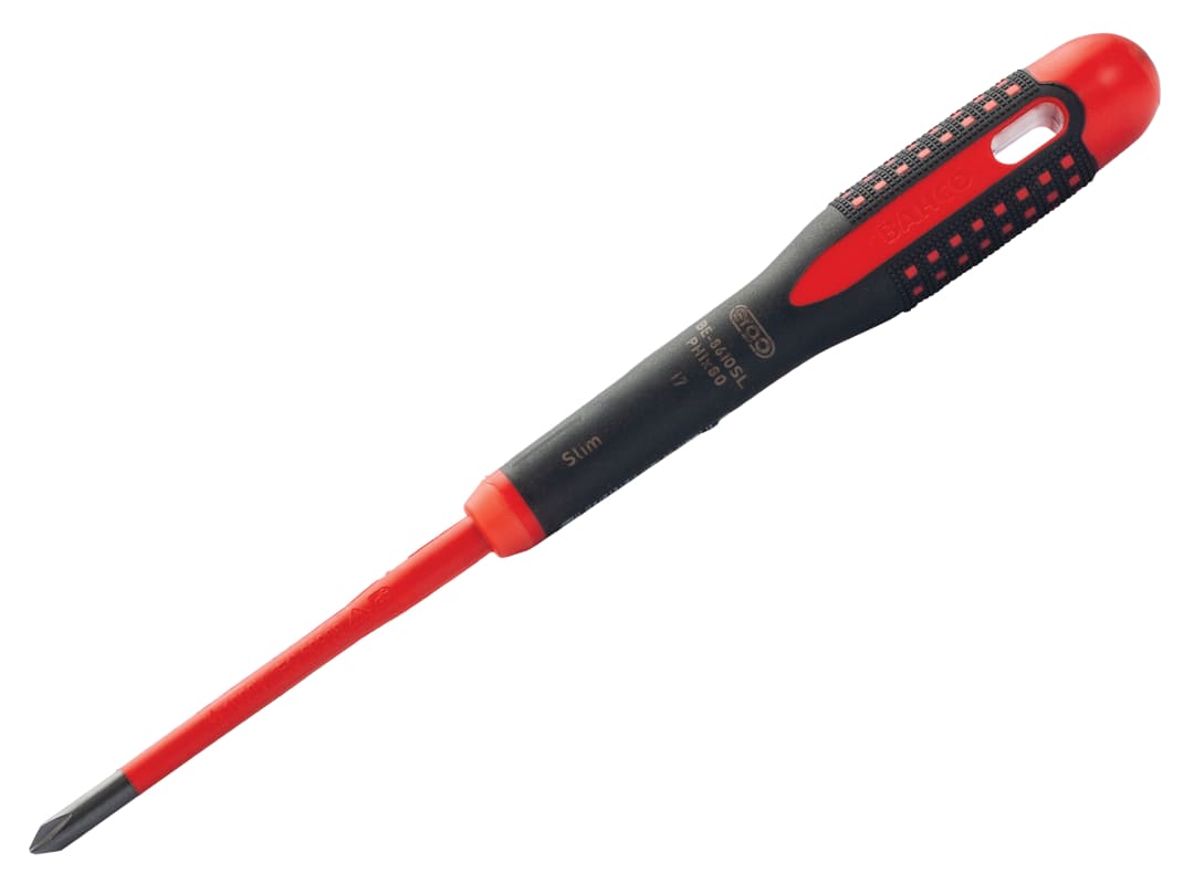 Bahco ERGO Slim VDE Insulated Phillips Screwdriver PH1 80mm - Image 10