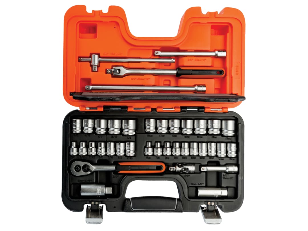 Bahco 38 Piece 3/8" Drive Hex Socket Set Metric and Imperial 3/8" - Image 6