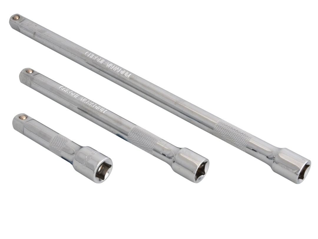 Extension Bar Set Ratchet Enchufe 8.3 ""Drive de 3 Piezas de 3"" 5 ""10"" - Image 17