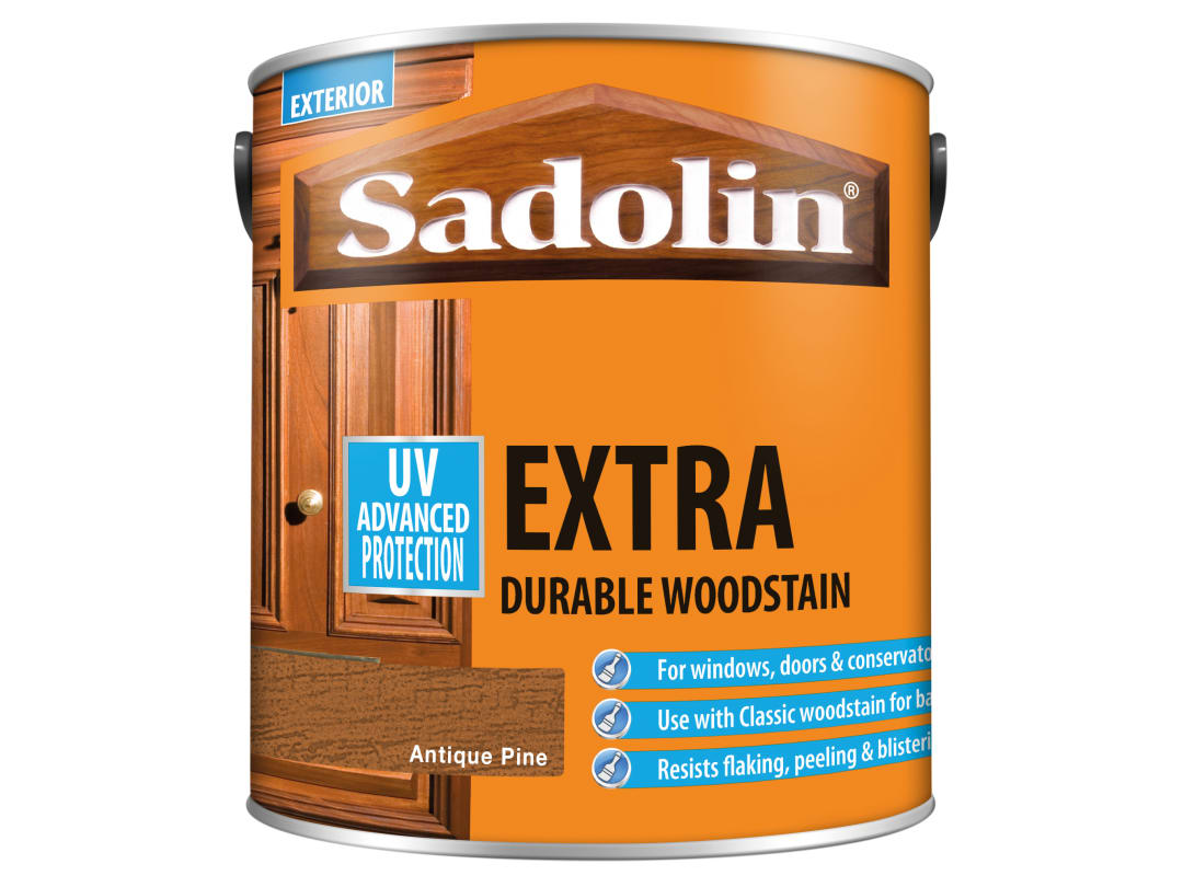 Sadolin 5028529 Extra Durable Woodstain Antique Pine 2.5 litre - Image 11