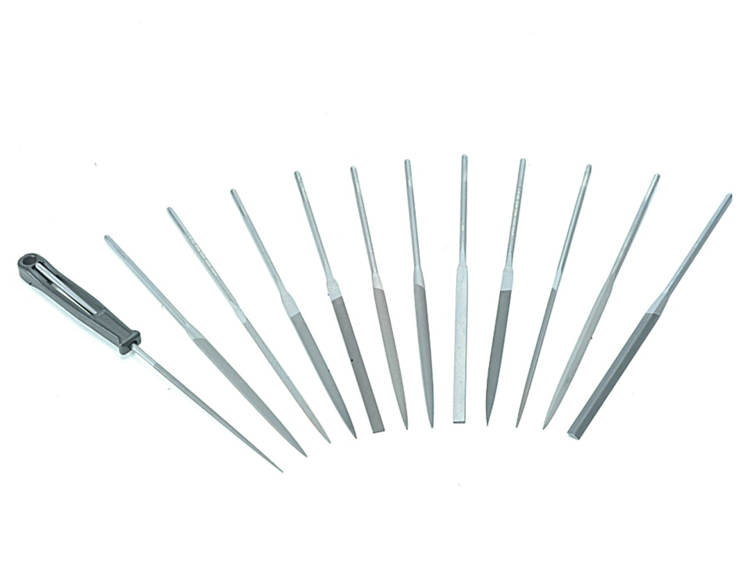 Bahco 12 Piece Precision Needle File Set in Plastic Wallet - Image 9