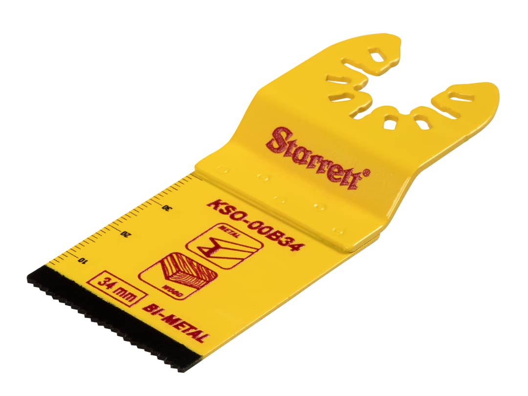 Starrett Kso-00B34 Plunge Bi-Metal Oscillating Blade 40 X 34Mm Kso-00B34