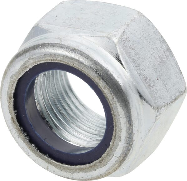 Kramp Hexagon Lock Nut DIN985 M18x1.50 steel zinc-Plated Class 10 985181510