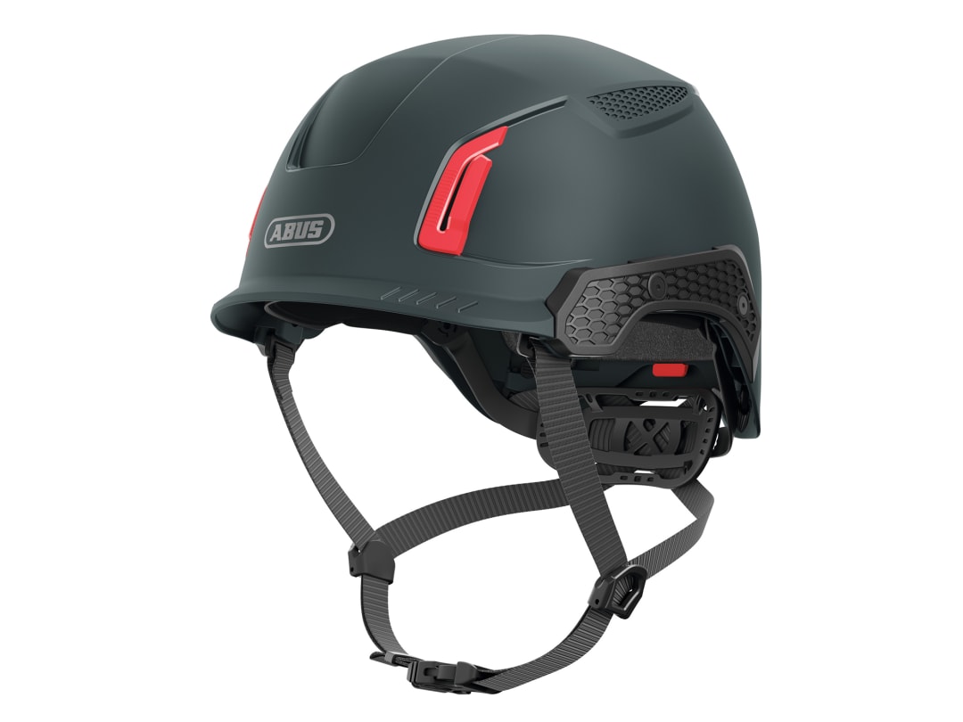 Abus Mechanical Black Abus Spector-E Non-Vented Safety Helmet 10099774-01