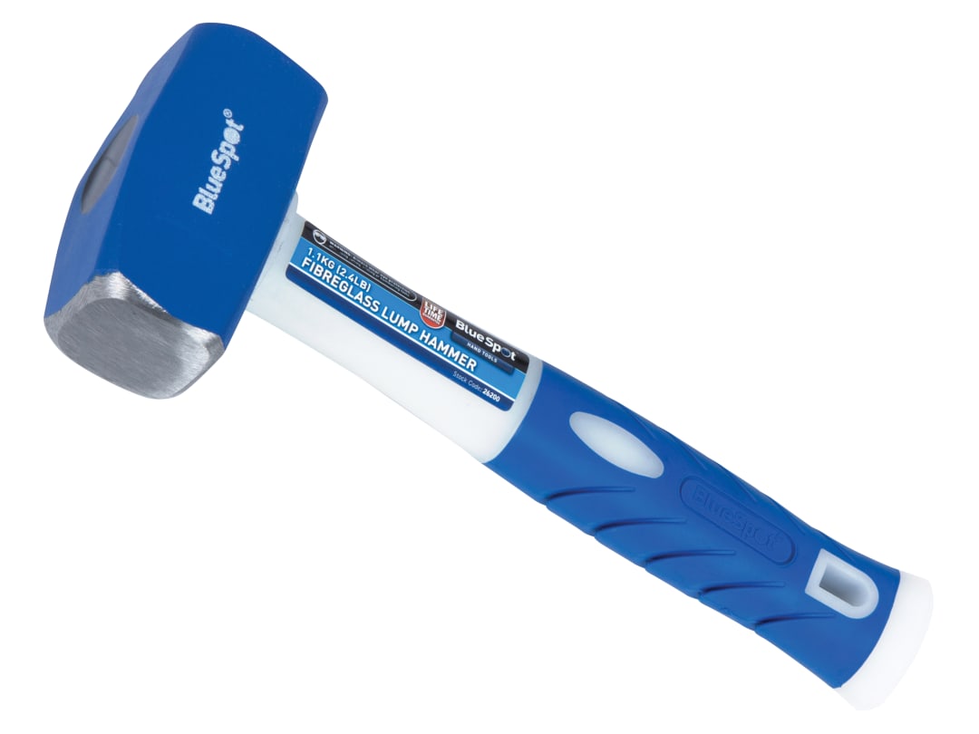 Club Hammer Fibreglass Handle 1.13kg (2.1/2lb) by BlueSpot - 26200 - Image 13