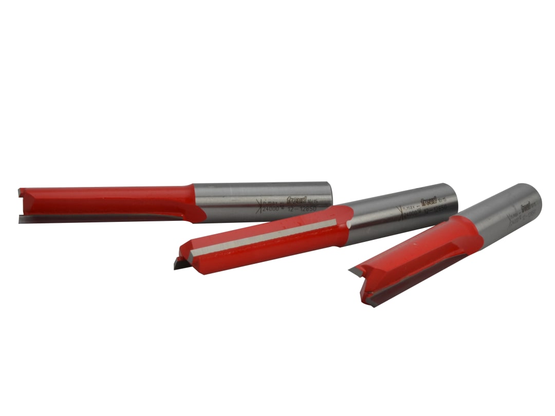 Freud F03FR03268 3pcs Double flute Straigth Bit Set 12.7 mm shank 12.7 x 50.5 - Image 4