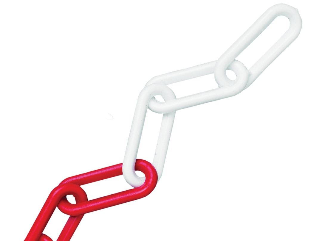 Faithfull Faichprw812c Plastic Chain 8Mm X 12.5M Red / White - Image 10