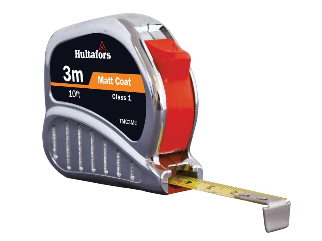 Hultafors 368013 TM3ME Chrome Tri-Matic Pocket Tape 3m/10ft (Width... - Image 10