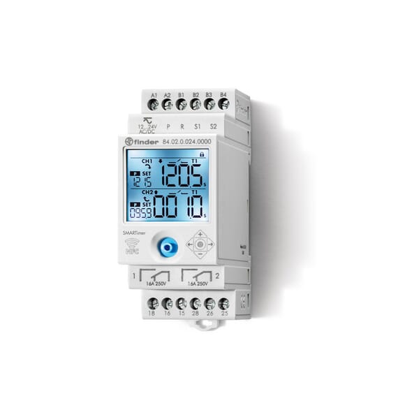 Finder 84.02.0.024.0000 DIN timer 24V DC NFC/joystick program larg... - Image 4