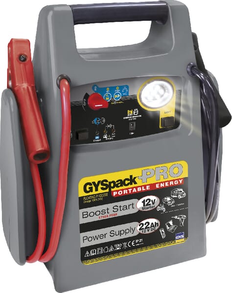 GYS 025523 Gyspack Pro 12V Car Booster Peak 1750A - Image 3