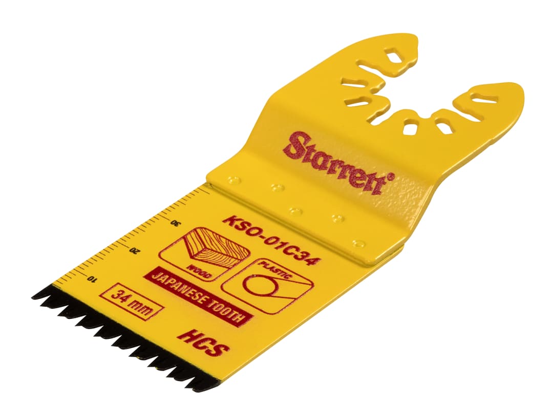 Starrett Plunge Hcs Oscillating Blade 40 X 34Mm 18 Tpi - Image 2