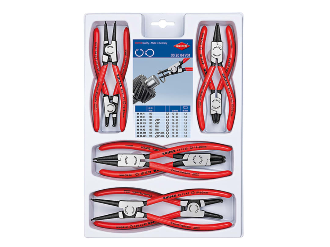 Knipex 8 Piece Circlip Pliers Set - Image 10