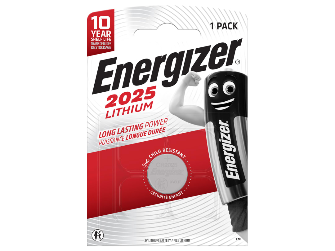 6x ENERGIZER CR2025 3V Batteries 2025 DL2025 Lithium Coin Cell *EXPIRY 10/2035* - Image 26