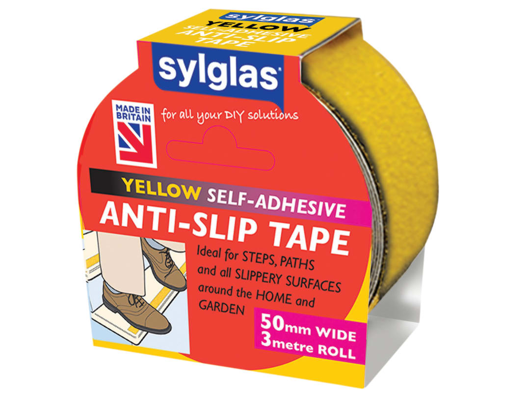 Sylglas Yellow Anti-Slip Tape 50 Mm X 3 M Syl100001576