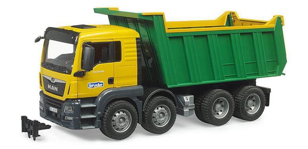 Bruder MAN TGS Tipper Truck Playset Model - Image 13