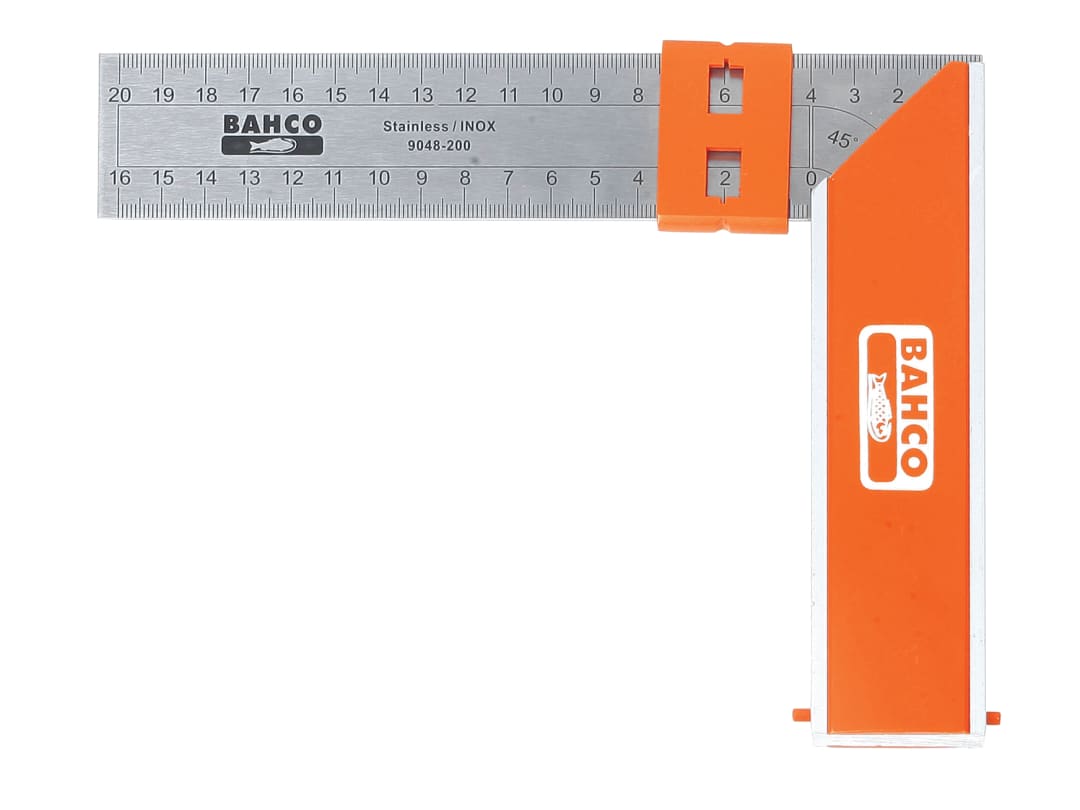 Bahco 9048-300 Aluminium Block & Steel Try Square 300mm (12in) BAH9048300 - Image 7