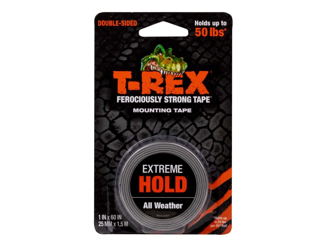 2x T-REX Tape Extreme Hold Heavy Duty Double Sided Mounting Tape Black, Holds up - Image 6