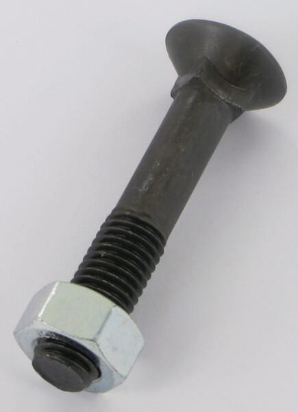 Kramp Plough bolt and nut M12x70 12.9 DIN608, round countersunk square neck 1270129VK