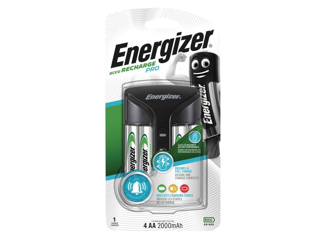 Energizer Pro Battery Charger with 4x AA 2000mAh Fast Recharge Power - Image 10