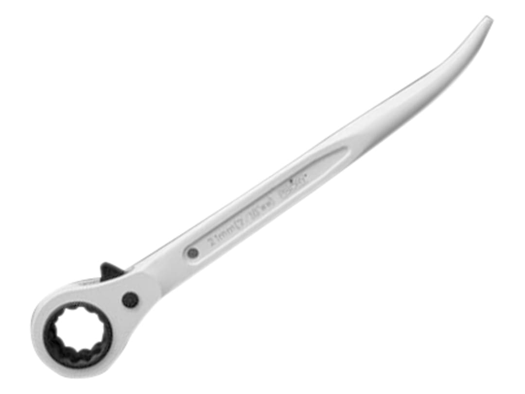 Priory 604 Reversible Ratchet Podger Scaffolding Spanner Flush 19/21mm - Image 5