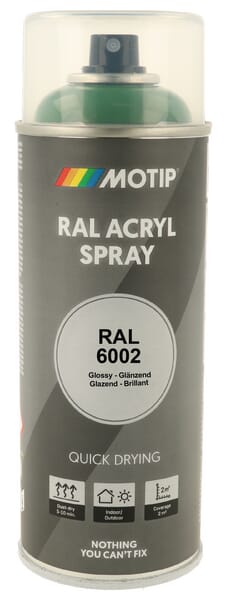 Motip RAL 6002 spray leaves green 07121