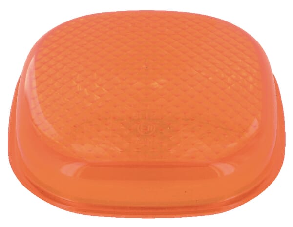 Britax Light lens, amber, square 98x98mm LH/RH 1250802