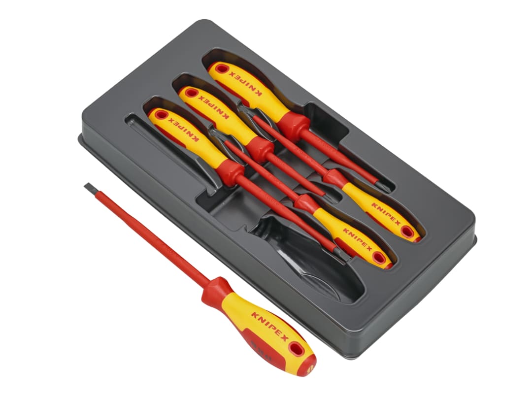 Knipex VDE Screwdriver Set, 6 Piece KPX002012V01 - Image 17