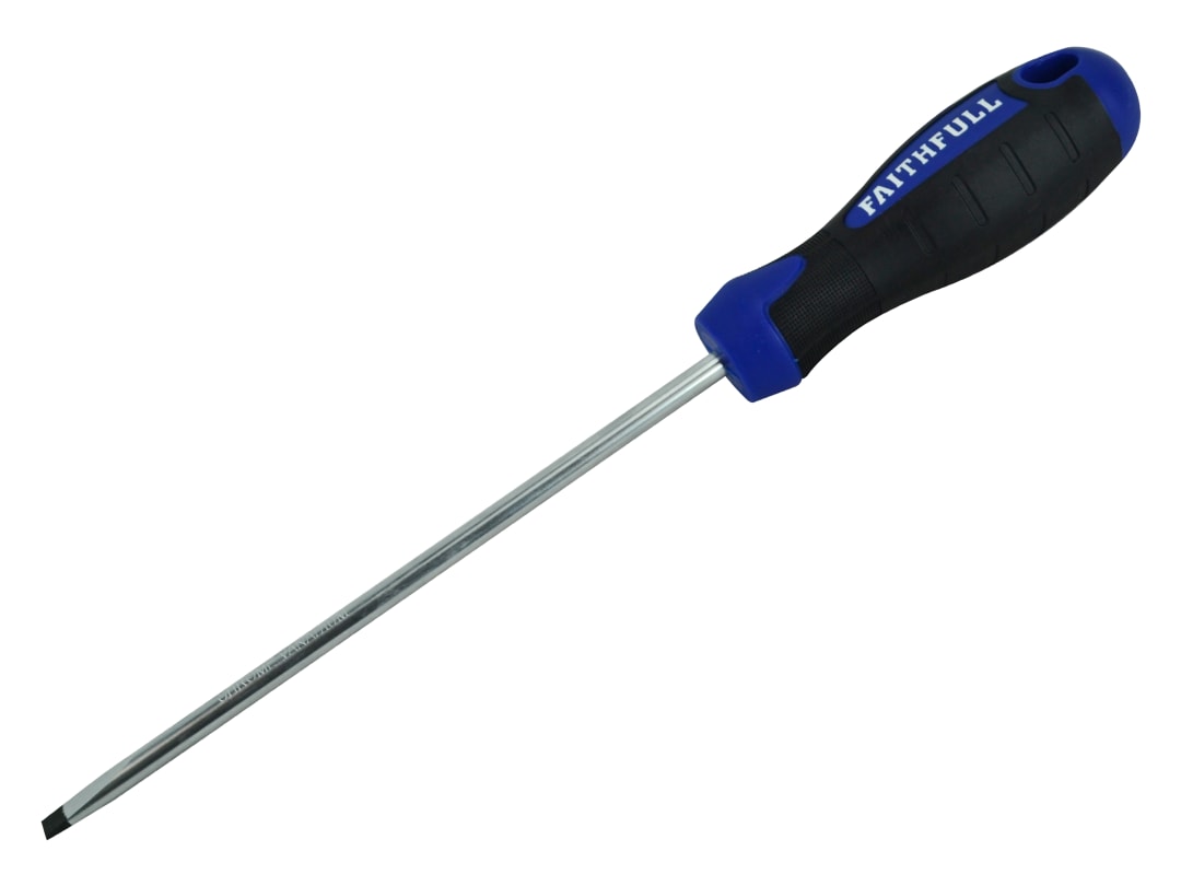 Faithfull Faisdp150 Soft-Grip Screwdriver Slotted Parallel Tip 5.5Mm X 150Mm - Image 8