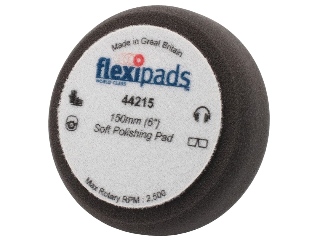 Flexipads World Class Black Polishing Foam 150Mm X 50Mm Grip FLE44215 - Image 7