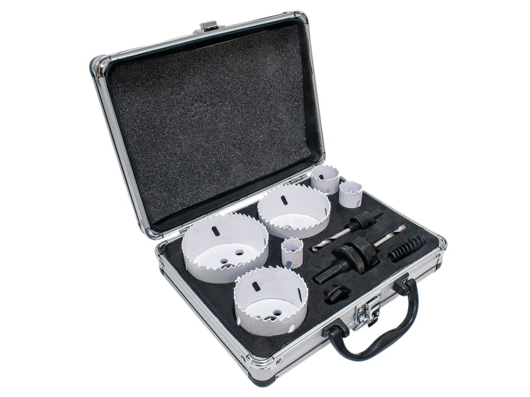 MEXCO Bi-Metal Holesaw Set, 6 Piece (20–79 mm) A40HOLELECTSET