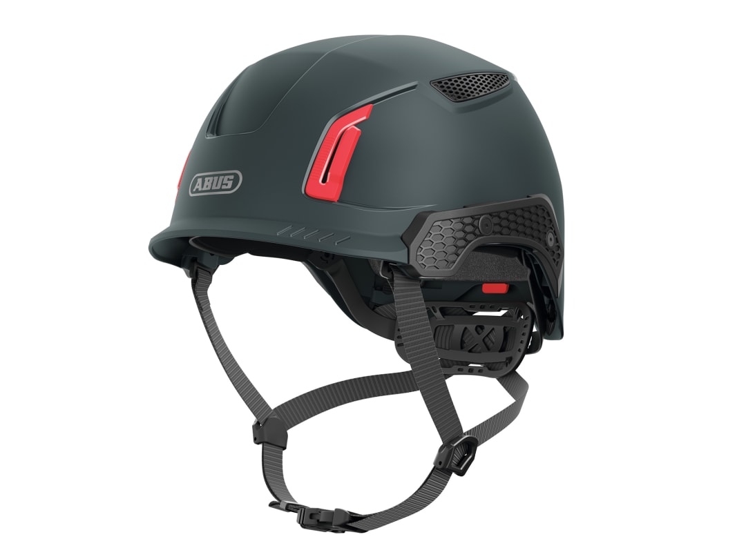Abus Mechanical Black Abus Spector Vented Safety Helmet Titan 10099773-01