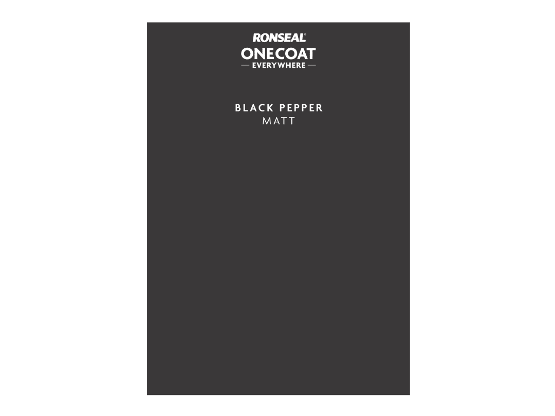 Ronseal Black Peel & Stick Everywhere Pepper Kcb.7415603.12904.00
