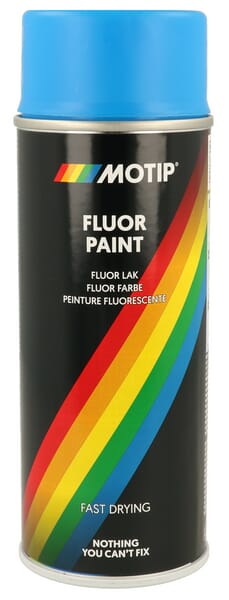 Fluorescent Blue Paint 400ml - Image 4