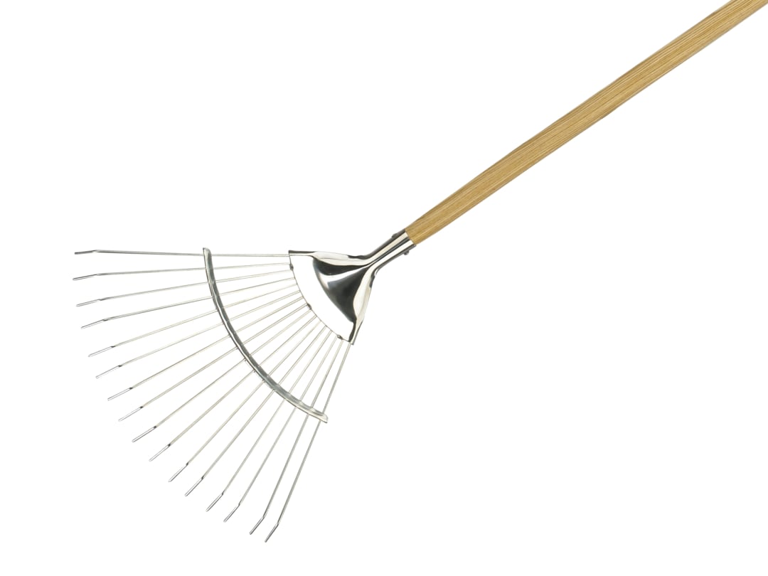 Kent & Stowe Stainless Steel Lawn & Leaf Rake, FSC® K/S70100062 - Image 5