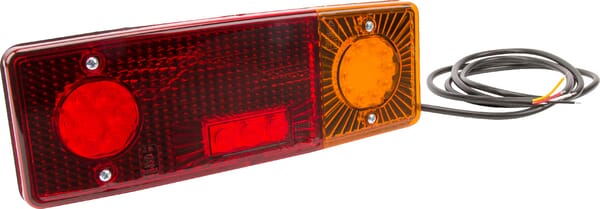 Kramp Multifunction rear RH light LED, rectangular, 12-24V, 287.5x100.5x65mm, LA40017