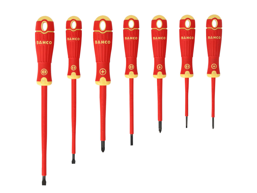 Bahco BAHCOFIT 7 Piece VDE Insulated Screwdriver Set 1000V Electrical - Image 9