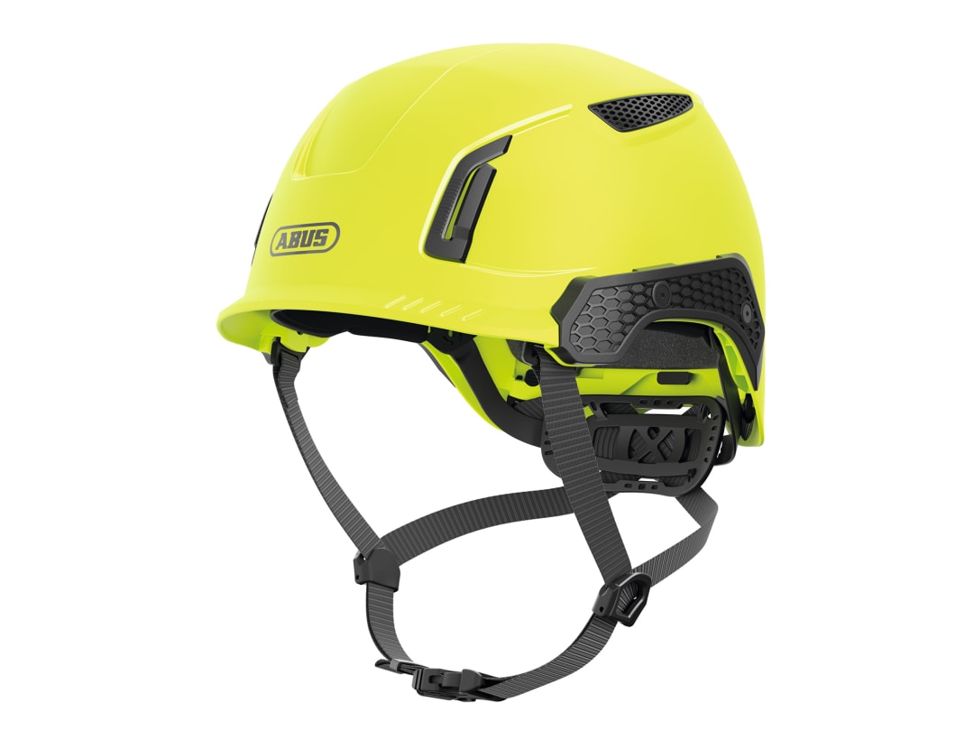 Abus Mechanical Yellow Abus Spector Vented Safety Helmet 10038281-01
