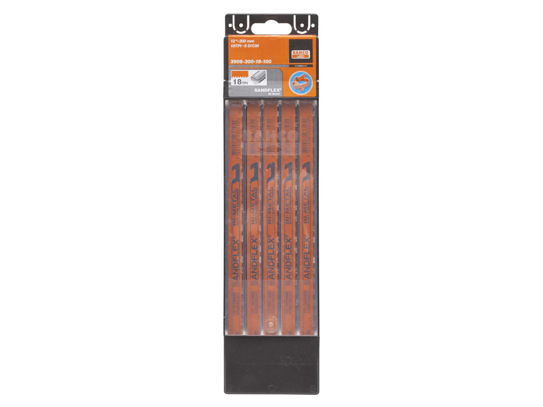 Bahco 3906 Sandflex Hacksaw Blades 300Mm (12In) X 14 Tpi Pack 100 - Image 4
