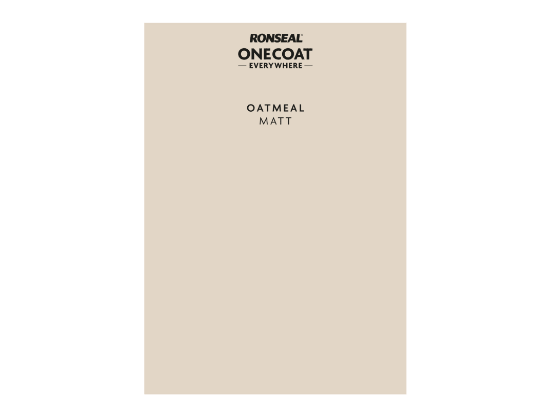 Ronseal Peel & Stick Everywhere Paint Swatch Oatmeal Kcb.7415603.22504.00