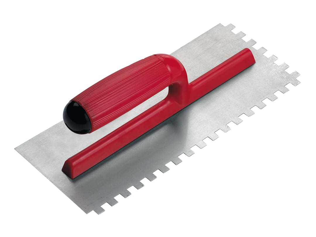 Rubi Tiling Tools Rubi Pro Steel Notched Trowel 11 X 4In 25905