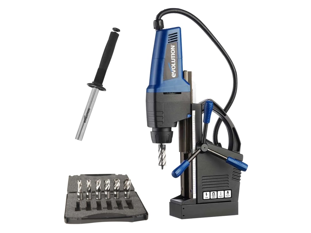 Evolution 095-0001A Evomag42 Magnetic Drill Pro Pack 1200W 240V - Image 3