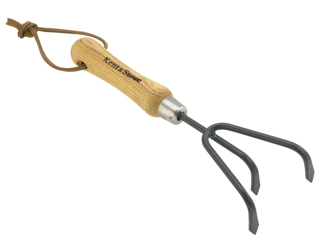 Kent & Stowe Unisex Beige Carbon Steel Hand 3-Prong Cultivator In - Image 7