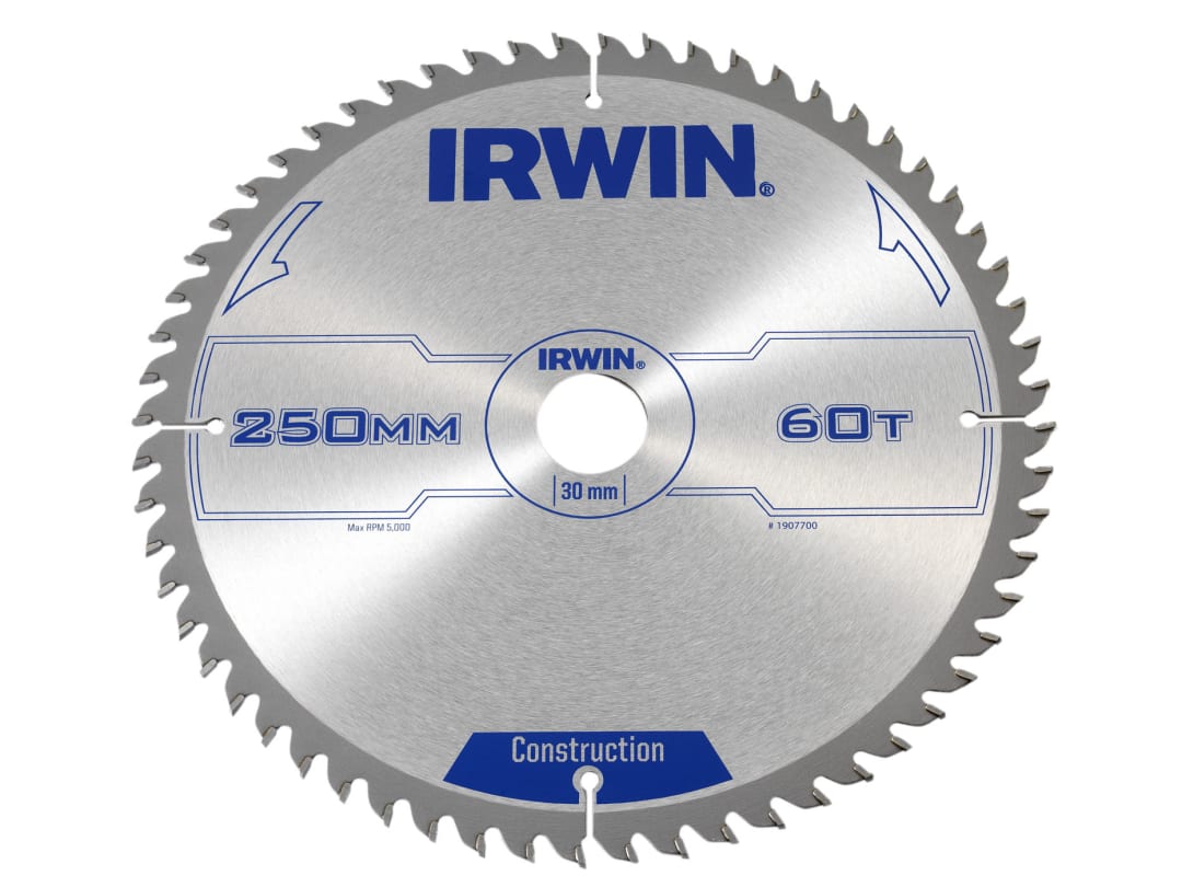 Irwin Aluminium Non-Ferrous Metal Saw Blade 250mm 60T 30mm - Image 7