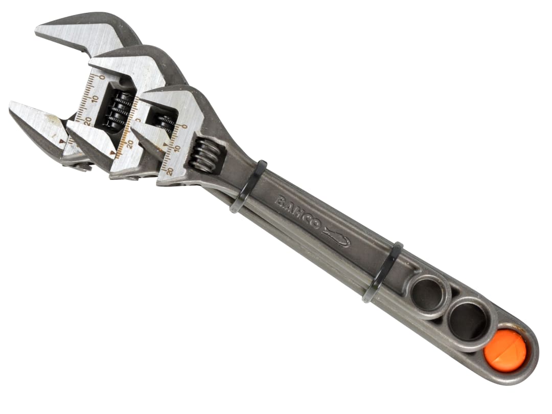 Bahco 3 Piece 80 Series Adjustable Spanner Set - Image 14