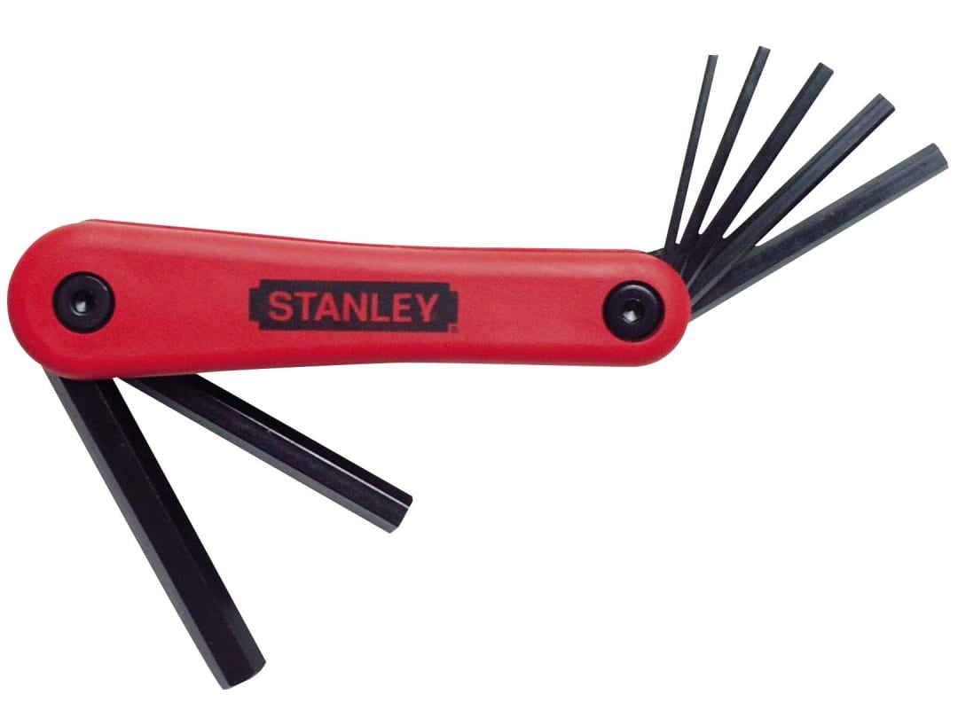 Stanley 7Pc Folding Hex Key Set - Metric - Red - 4-69-262 - Image 7