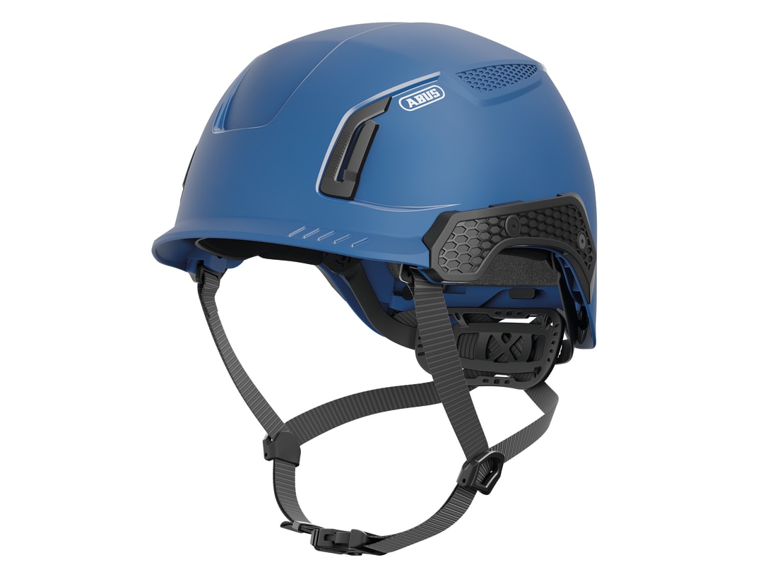 Abus Mechanical Blue Abus Spector-E Non-Vented Safety Helmet 10041394-01