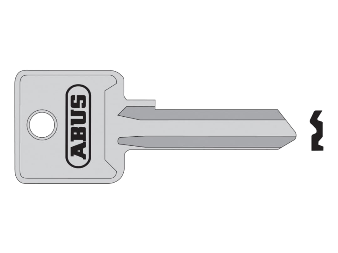 ABUS Mechanical 85/50 50mm +60 Right Hand Key Blank ABUKB02703 - Image 5