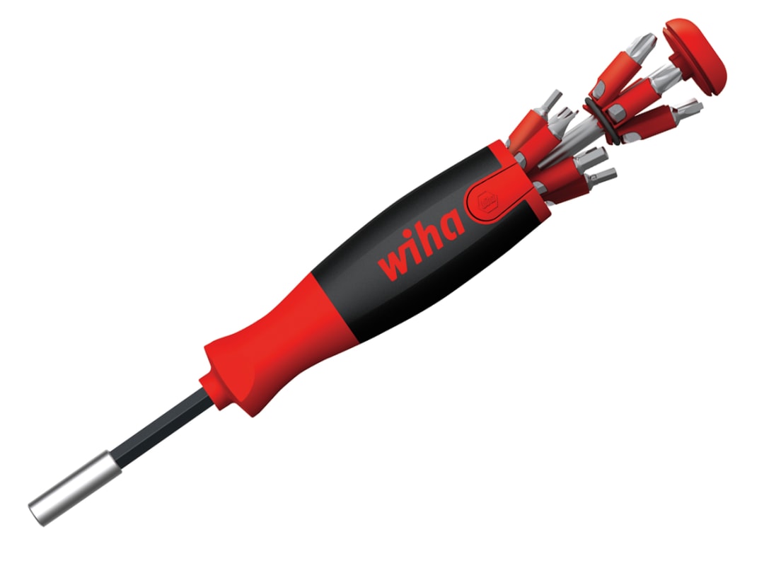 B&Q - 38606 Liftup 25 Magnetic Screwdriver With Bit Magazine (SlPhPzTxHex) Wha38606 - Image 5